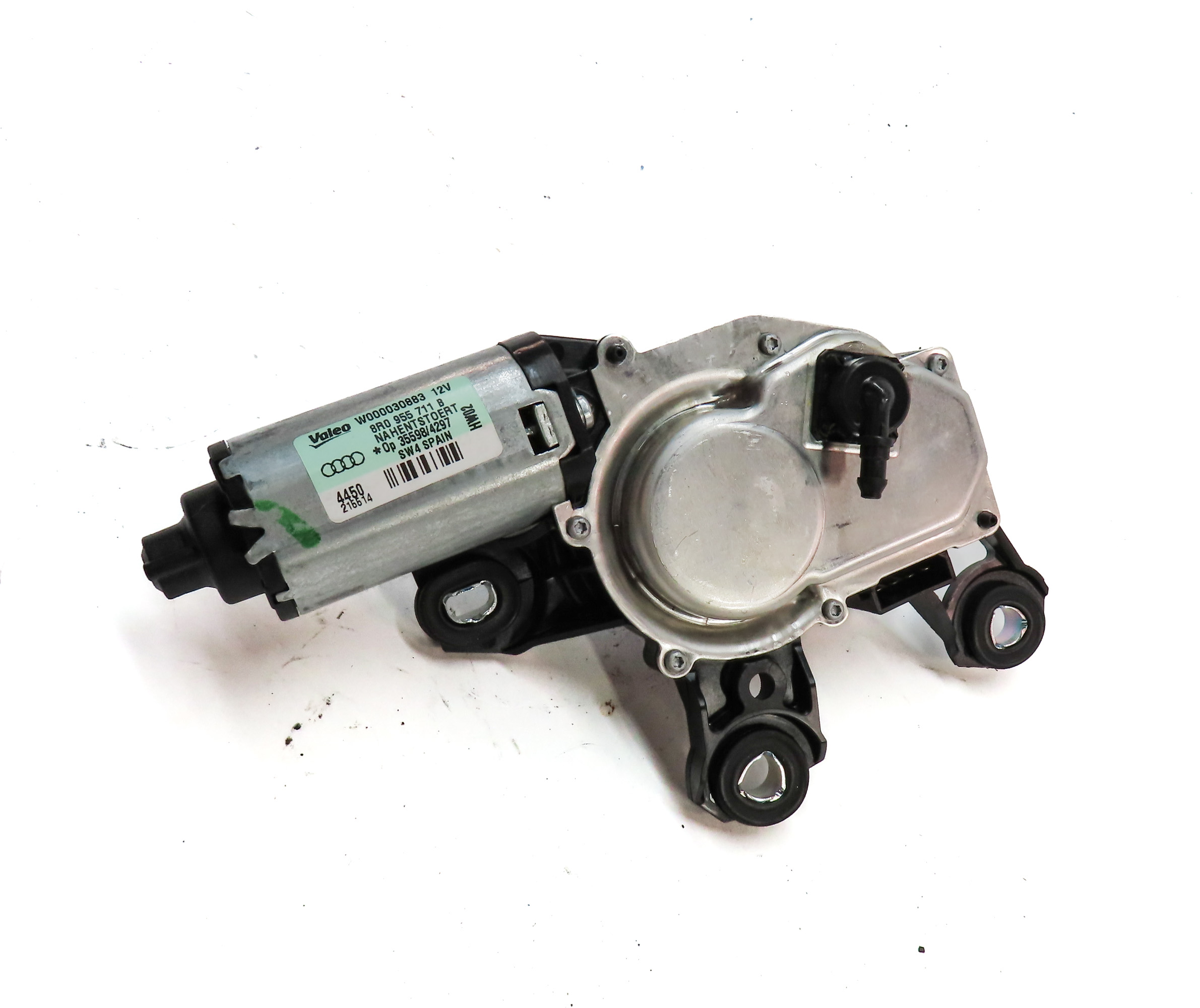 02-17 AUDI A3 A4 S4 SQ5 Q5 Q7 (B8 8R 4L) HATCH GATE TRUNK DOOR REAR WIPER MOTOR — exact item pictured